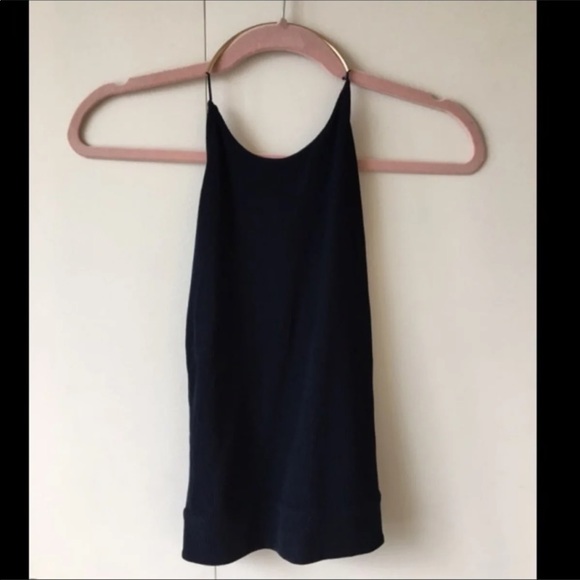 Zara Open Back Gold Bar Halter-neck Top - Picture 5 of 8